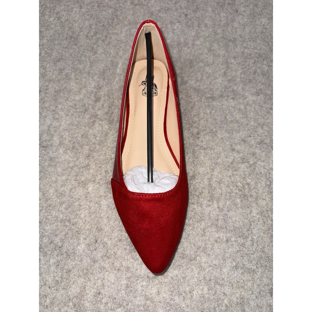 Ashley A Collection Women’s Flats Red A-Flora Style Size 7 New In Box